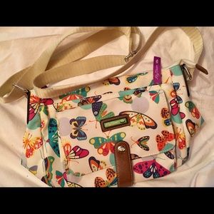 Lily Bloom Butterfly Twister Crossbody Handbag💜